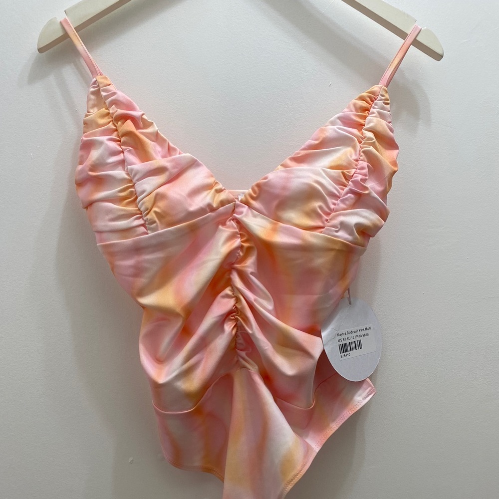 Princess Polly Kayla Bodysuit pink multi - Picture 4 of 7